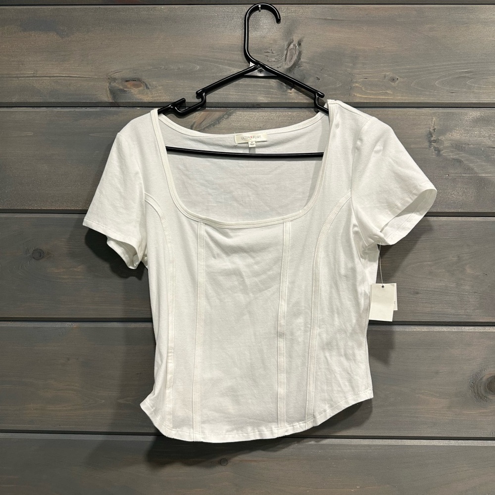 Junior’s White T-Shirt